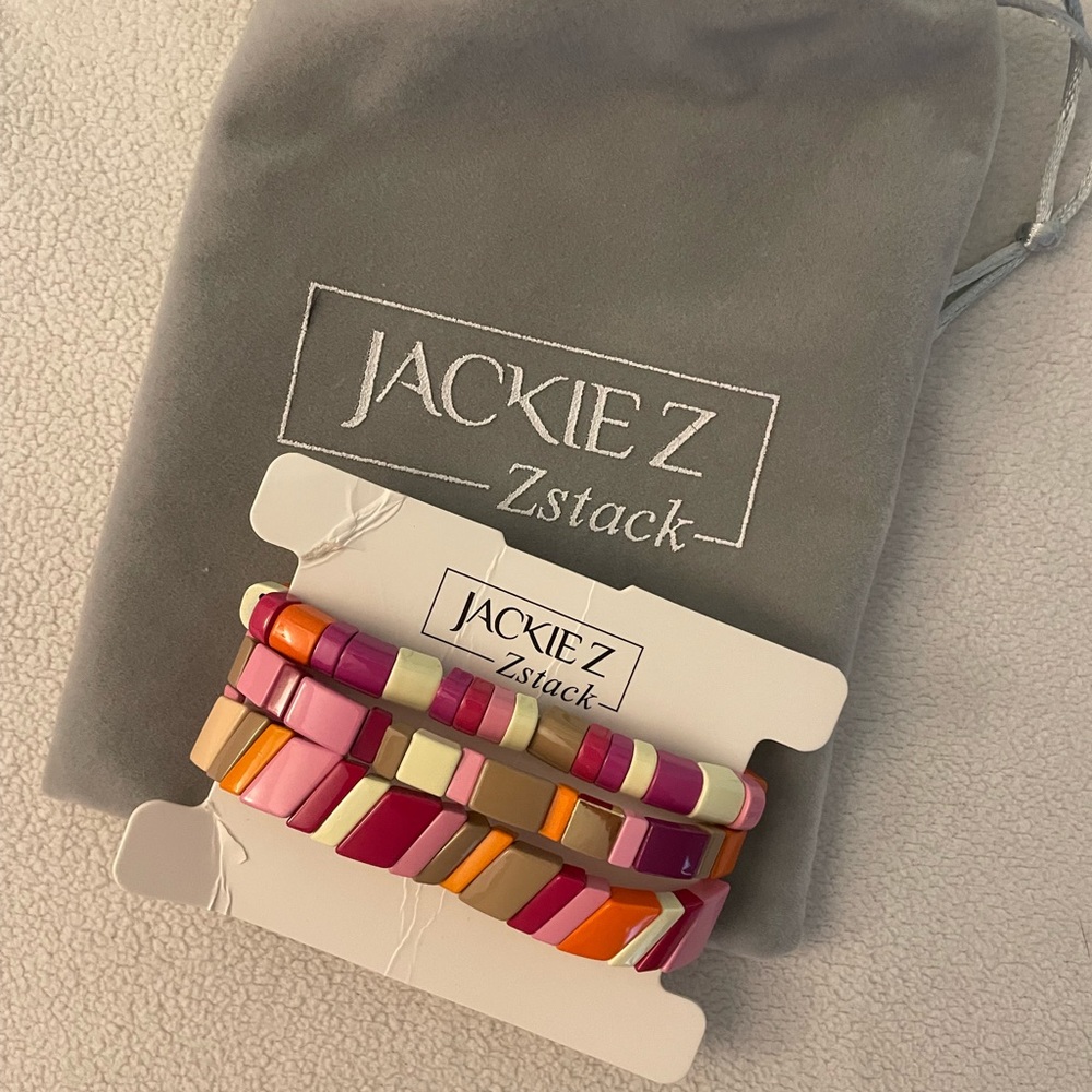 Brand new Jackie Z stackable bracelets.